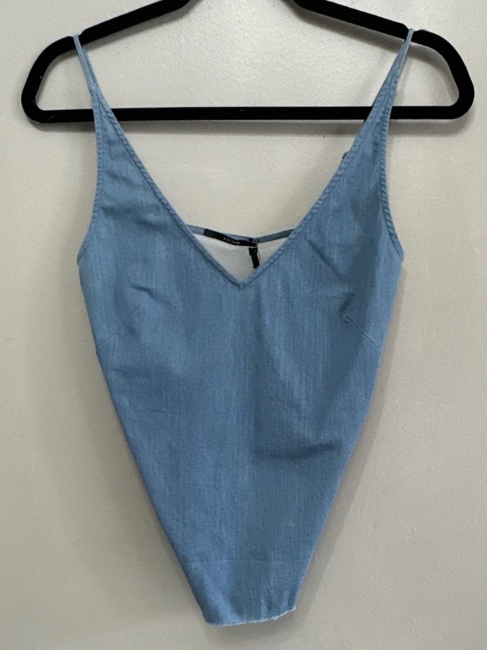 J Brand Solid Blue Strappy Teddy Women’s XS Regular